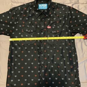 DIXXON Black Patterned Men's Shirt